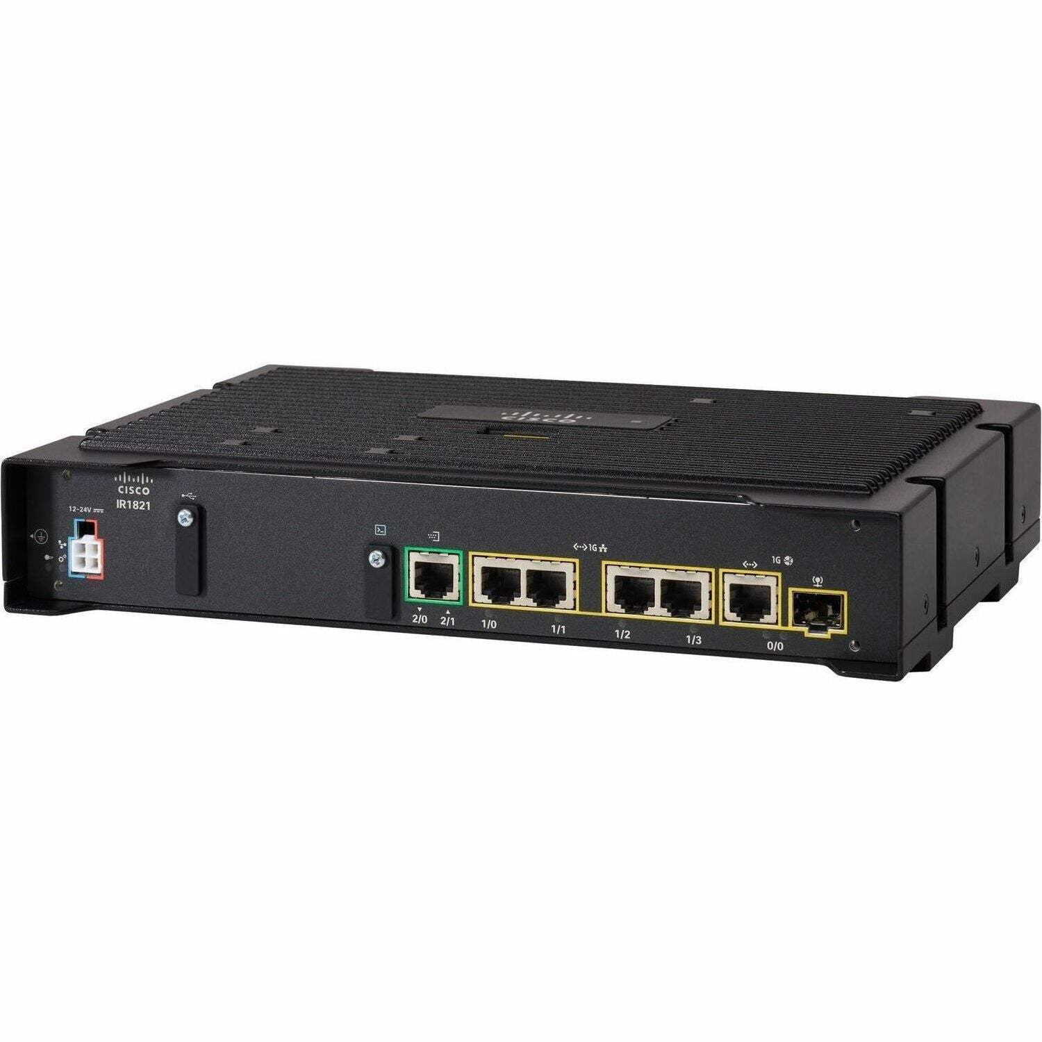 Cisco Catalyst IR1821-K9 Router - 5 Ports - 4 RJ-45 Port(s) - 1 WAN ...