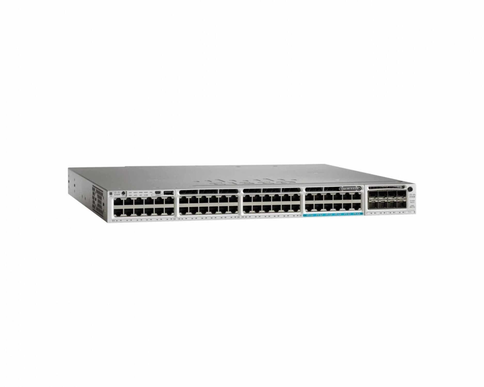 Cisco Catalyst WS-C3850-12X48U-S 48 Port UPoE Switch IP Base - Walmart.com
