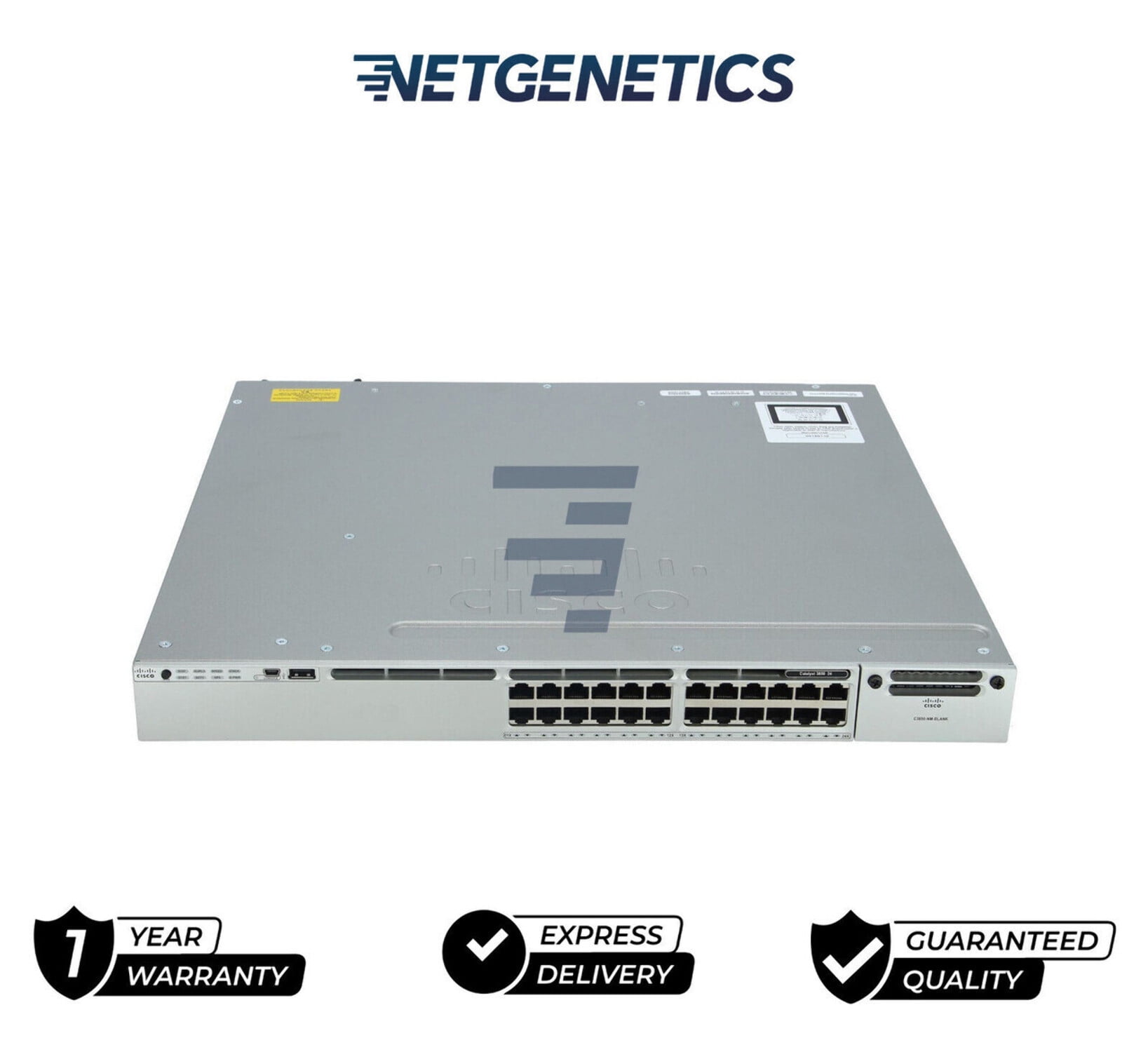 Cisco Catalyst WS-C3850-24T-E 24-Port Ethernet Network Switch-Lifetime WRNT