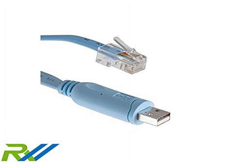 Cisco Compatible Console Cable, 6ft, CAB-CONSOLE-USB-RJ45 - image 1 of 4