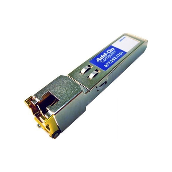 Addon GLC-T-AO ADDON CISCO GLC-T COMPATIBLE SFP TRANSCEIVER - SFP (MINI-GBIC) TRANSCEIVER MODULE - 1