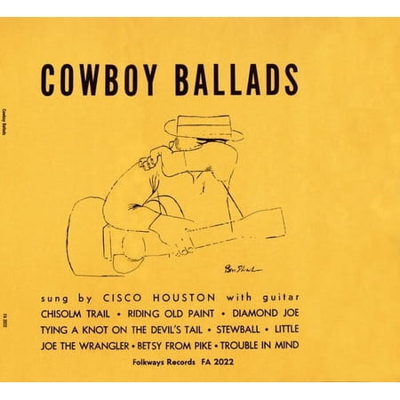 Cisco Houston - Cowboy Ballads - Music & Performance - CD