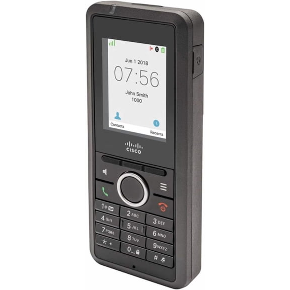 Cisco IP DECT Phone Bundle, Cisco IP DECT 6825 Handset and Multi-Cell Base Station, North America Power Adapter, 1-Year Limited Hardware Warranty (CP-6825-3PC-BUN-NA)