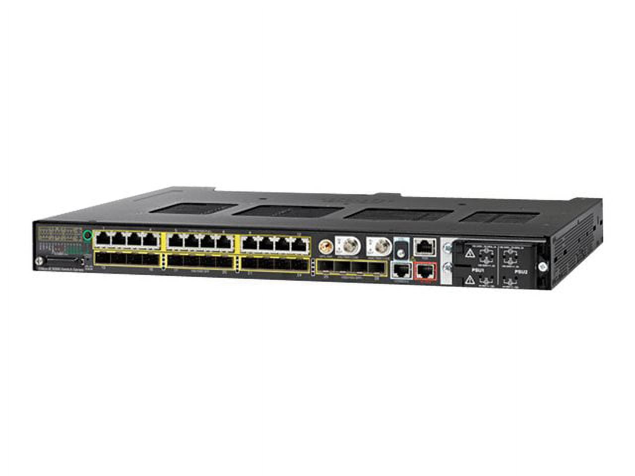Cisco Industrial Ethernet 5000 Series - Switch - managed - 16 x Gigabit SFP + 12 x 10/100/1000 (PoE+) - rack-mountable - PoE+ - TAA Compliant