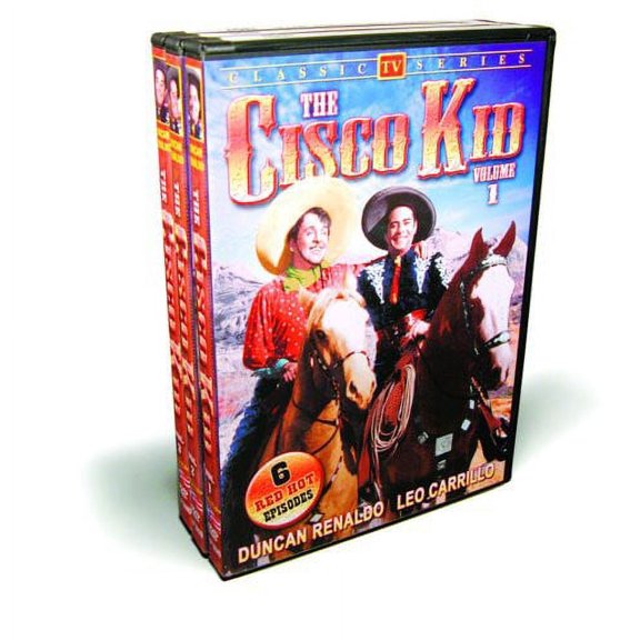 Cisco Kid, Vol. 1-3 (DVD), Alpha Video, Drama