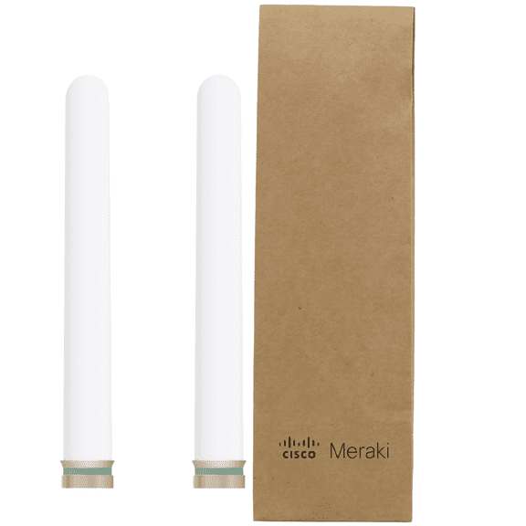 Cisco Meraki MA-ANT-20 Dual-Band Omni Antenna, 4dBi-7dBi Gain, N-Type, 2-Set