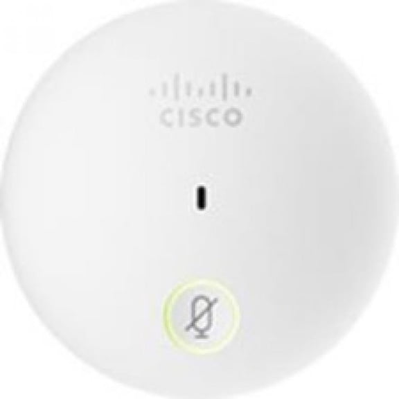 Cisco Wired Boundary Microphone - 24.61 ft - 80 Hz to 20 kHz -34 dB - Omni-directional - Table Mount - Mini-phone