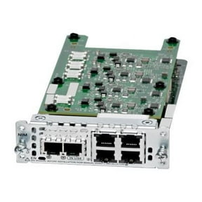 Cisco Network Interface Module - Expansion module - FXS/DID x 2 + FXO x 4 - for Integrated Services Router 4221, 4321, 4331, 4351, 4431