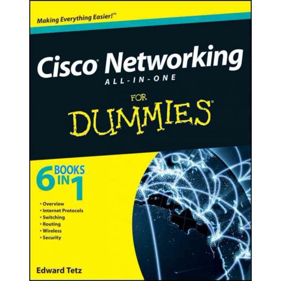 Pre-Owned Cisco Networking All-In-One for Dummies (Paperback) 0470945583 9780470945582