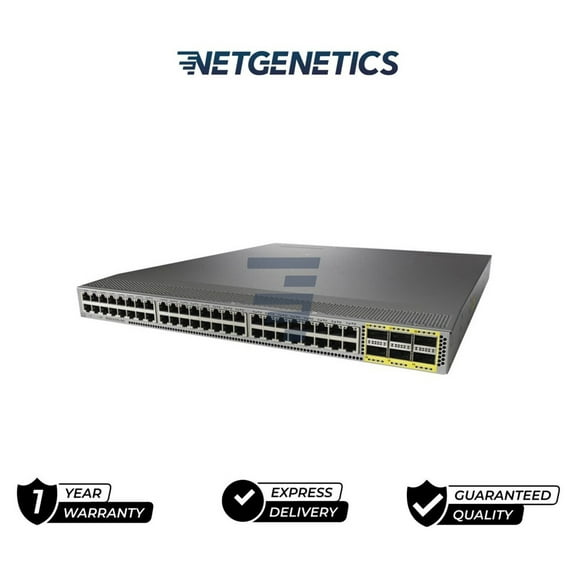 Cisco Nexus N3K-C3172TQ-10GT 48-Port 10GbE 6-Port QSFP+ Switch