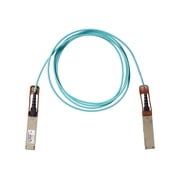 Cisco - 100GBase direct attach cable - QSFP to QSFP - 10 m - 10 m - fiber optic - active - for P/N C9500-32C-EDU, C9500-32QC-EDU, N9K-X9788TC-FX-RF, NCS-55A1-24H-B, NCS-55A1-36H-SE-S