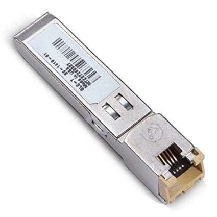 Cisco SFP (Mini-GBIC) Transceiver Module, 1x RJ-45 1000Base-T LAN - Twisted Pair Gigabit Ethernet, 1000Base-T