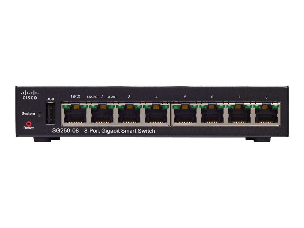 Commutateur Cisco SG350X-48MP : 48 ports Gigabit PoE + 2