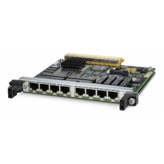 Cisco SPA-8XCHT1/E1 8-Port Channelized T1/E1 Serial SPA Port Adapter