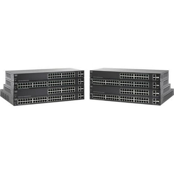 Cisco Small Business Smart Plus Sf220-48 - Switch - Managed - 48 X 10/100 + 2 X Combo Gigabit Sfp - Desktop, Rack-Mount