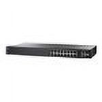 Cisco Small Business Smart SG200-18 - switch - 18 ports - rack-mountable - image 1 of 5
