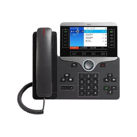 Cisco 8851NR IP Phone, Corded, Corded, Wall Mountable, Charcoal