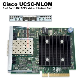Pre-Owned Cisco UCS VIC 1227 10Gb Dual Ports SFP+ Virtual Interface Card UCSC-MLOM-CSC-02