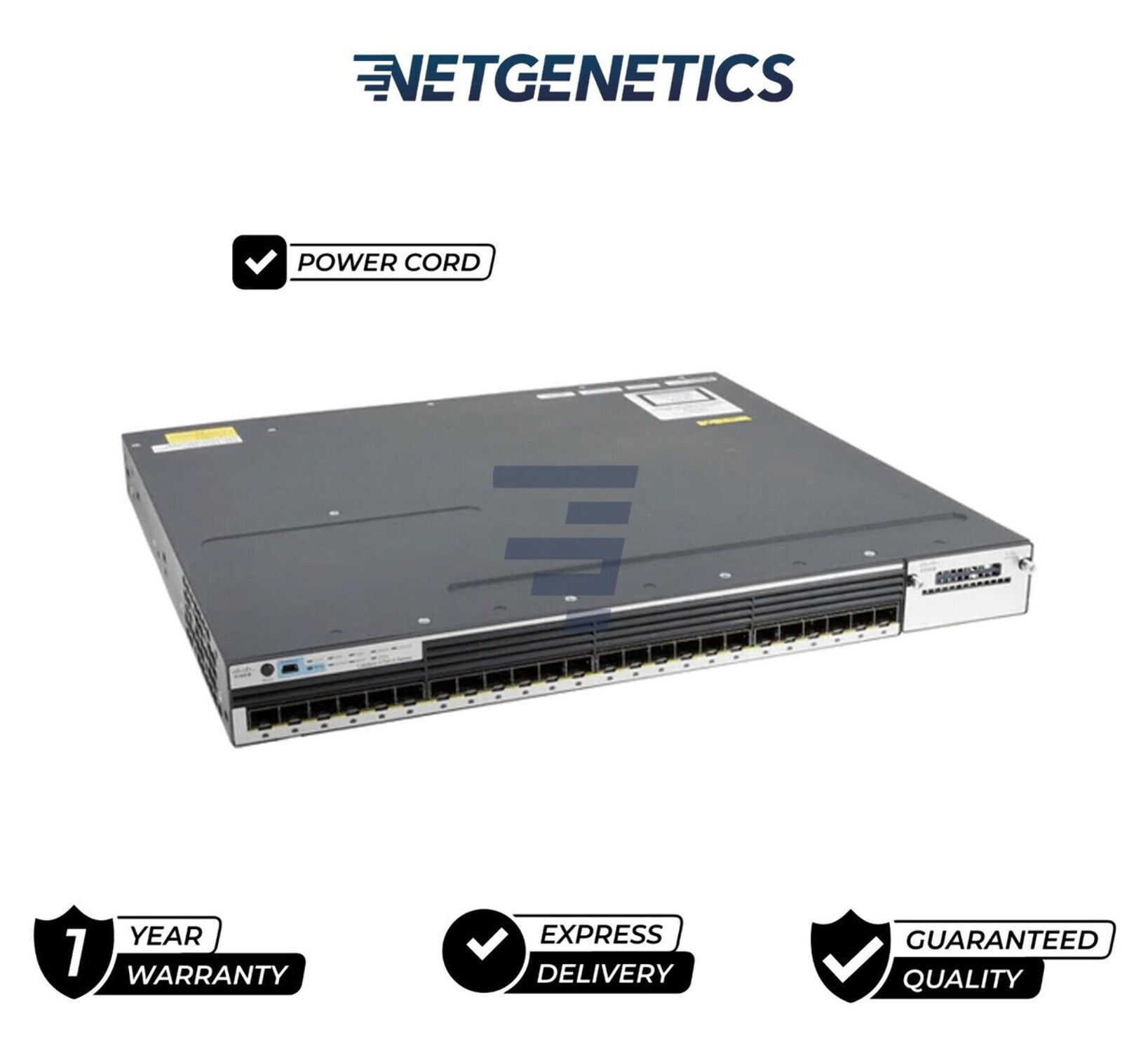 Cisco WS-C3750X-24S-S Catalyst 3750X 24 Port GE SFP IP Base Managed ...
