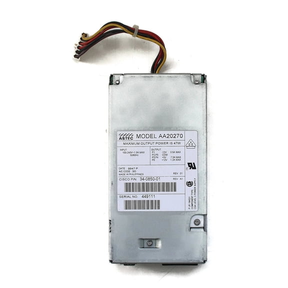 Cisco, astec 47w ps, aa20270, rev a1, 34-0850-01