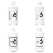 Cisinks Premium DTF Ink Bottle Refill Set 4000ML 1000ml x 4- Direct to Film Heat Transfer Printing, Conversion Kit, Compatible w/DTF Film - White