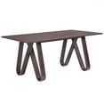 thumbnail image 1 of Modway Cision Dining Table in Walnut, 1 of 5