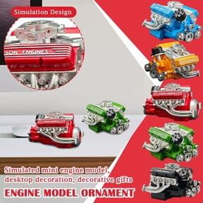 Cison Engines 89% Gasoline Overhead V8 Small Engine Model Kit, Build Your Own Diy 8-Cylinder V8 Engine With Detailed Components, For S Teens 14+ Assembly & Collectible