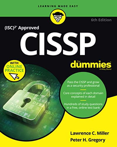 Pre-Owned Cissp for Dummies (Paperback) 111950581X 9781119505815