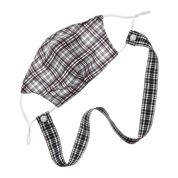 Cistar Cloth Face Mask with Neck Strap, os, Grey