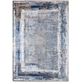 thumbnail image 1 of Cistopol Blue Modern Polyester Area Rugs for Living Room Washable Rugs Boho Moroccan Area Rug Soft Geometric Bohemian Distressed Indoor Rug for Bedroom Dining Room Office Foldable Nonslip Rug, 1 of 9