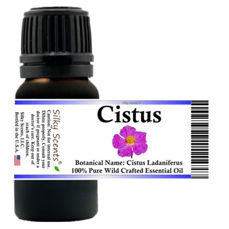Cistus Wild Crafted Essential Oil 100% Pure and Natural 10 ml (1/3 oz)