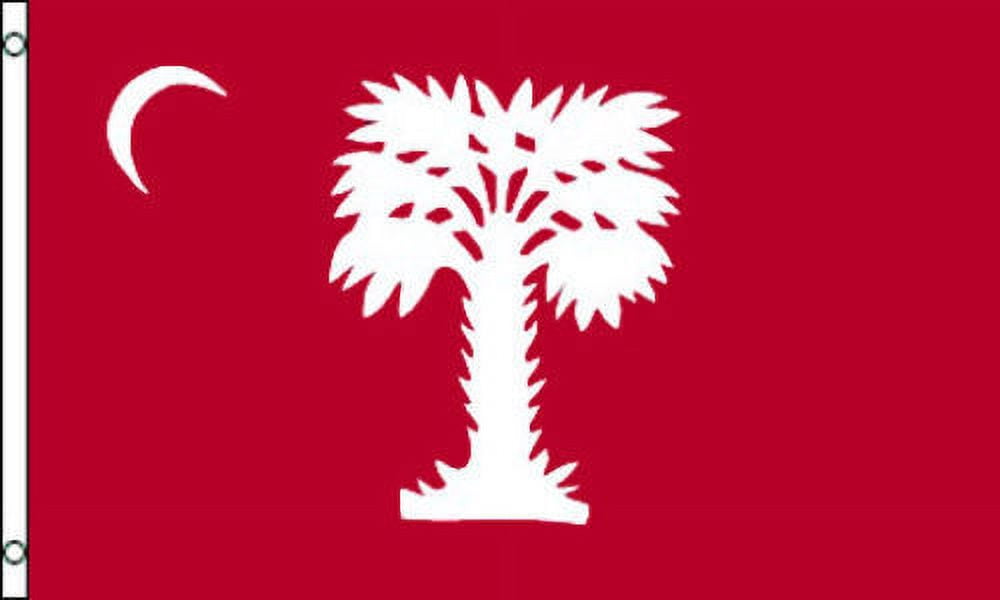 Citadel Big Red Flag 3x5 South Carolina Civil War Palmetto Charleston Ft Sumter