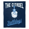 thumbnail image 1 of The Northwest 1COL-23600-0228-OOF 50 x 60 in. NCAA Citadel University Alumni Silk Touch Throw Blanket, 1 of 5
