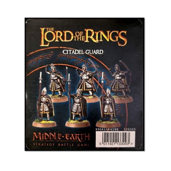 Citadel Guard Lord of the Rings Middle Earth Games Workshop NIB! WBGames
