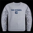 thumbnail image 1 of Citadel Military College Bulldogs Seal Crewneck Sweatshirt, Heather Grey - Large, 1 of 1
