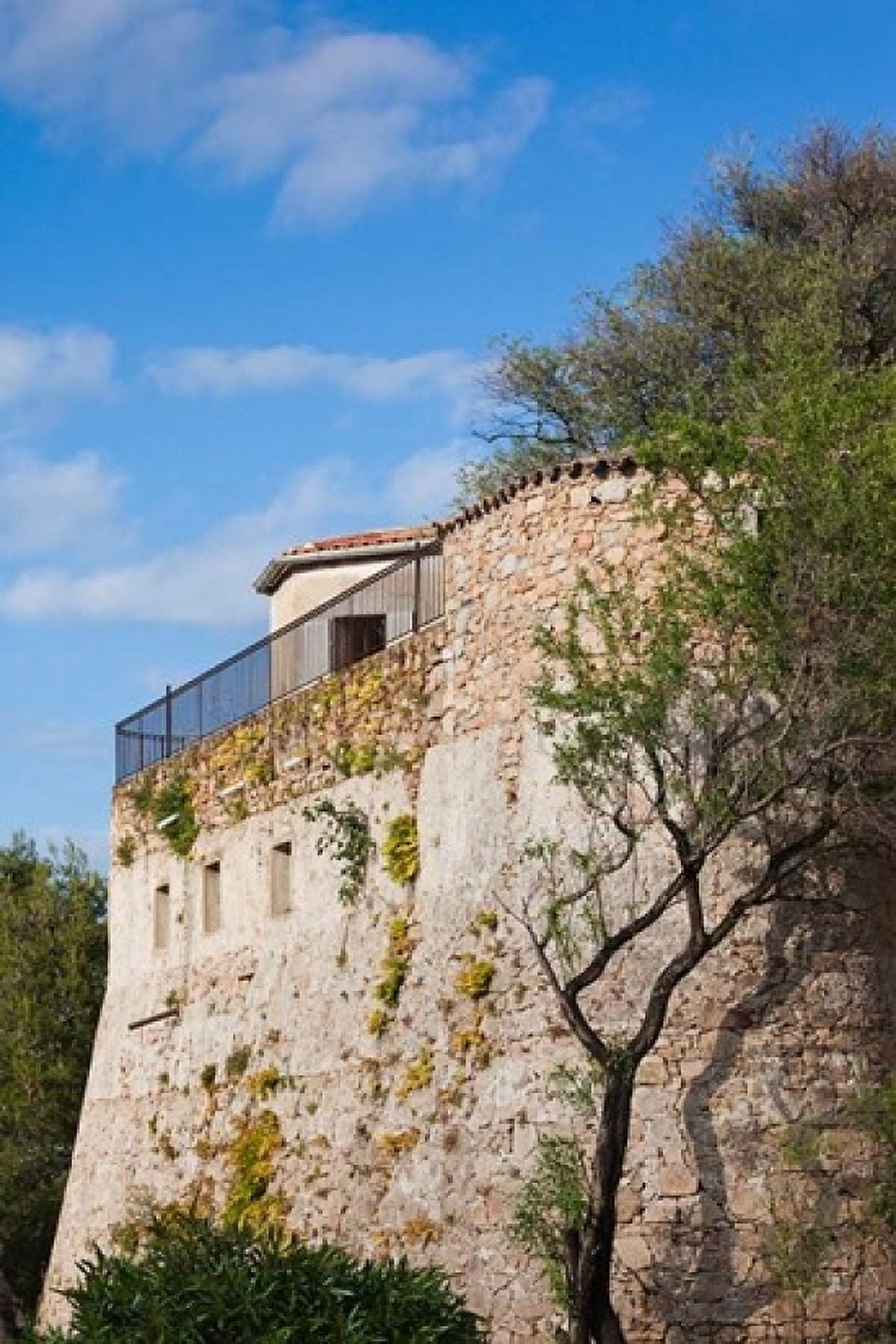 Citadel Wall Corsica France Canvas Art - Walter Bibikow DanitaDelimont (24 x 36)