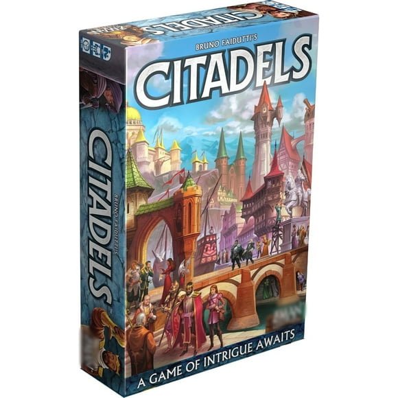 Citadels Revised Edition 2021 Board Game - Master Builder Showdown! Medieval Strategy Game for Kids & Adults, Ages 10+, 2-8 Players, 30-60 Min Playtime