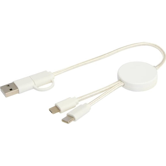 Citala Recycled Plastic 5 in 1 Charging Cable