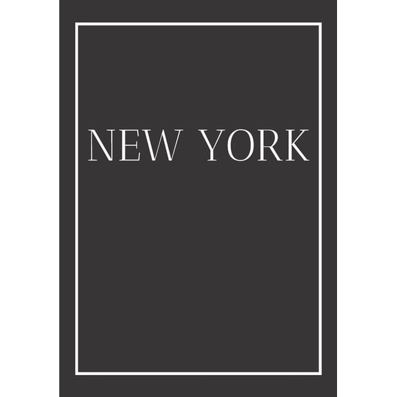 Cities: New York: A decorative book for coffee tables, end tables, bookshelves and interior design styling Stack city books to add decor to any room. Monochrome cover effect: Ideal for your own home o