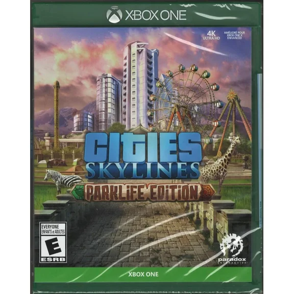 Cities Skylines Parklife Edition Xbox One (Brand New Factory Sealed US Version)