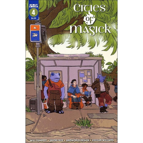 Cities of Magick #4 VF ; Scout Comic Book