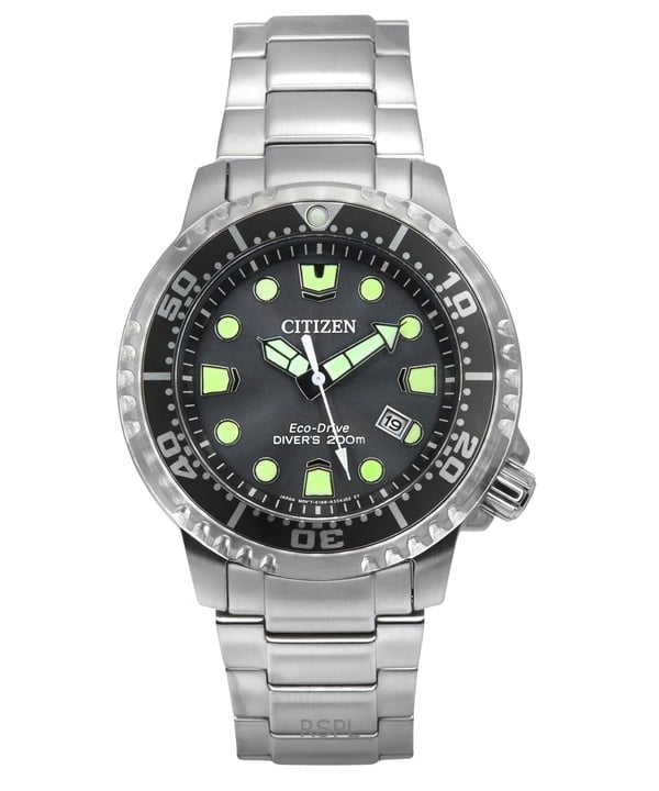 Citizen Promaster Dive Eco-Drive Stainless Steel Grey Dial Diver