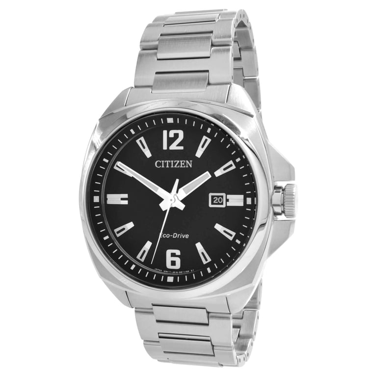 aconitum Citizen AW1720-51E Endicott Men's Eco-Drive Silver Steel Watch