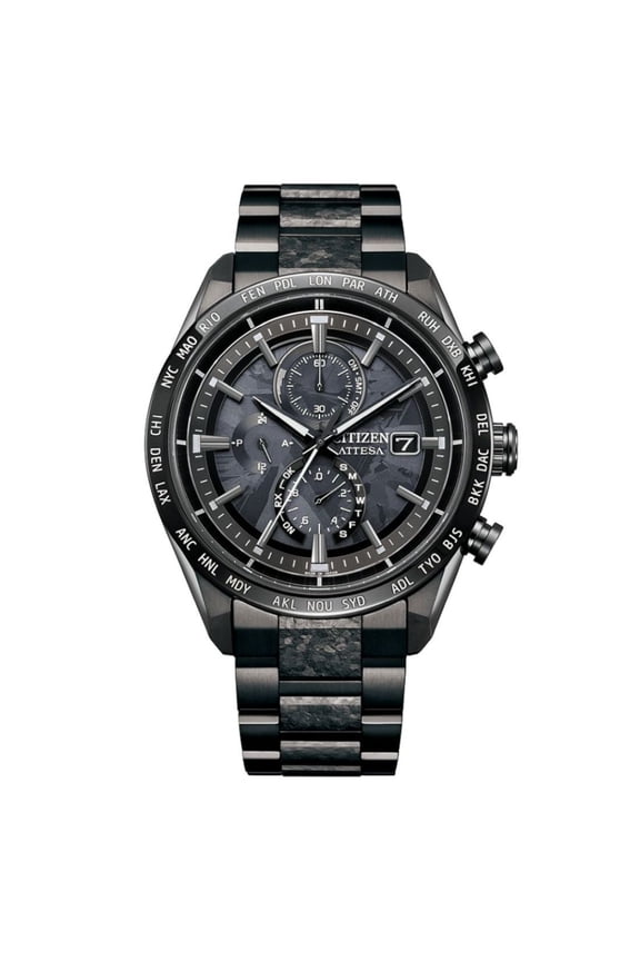 Attesa HAKUTO-R Limited Edition Men's Black Dial Quartz Watch AT8287-62E