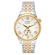 Citizen Automatic White Dial Two-Tone Mens Watch NH9136-88A