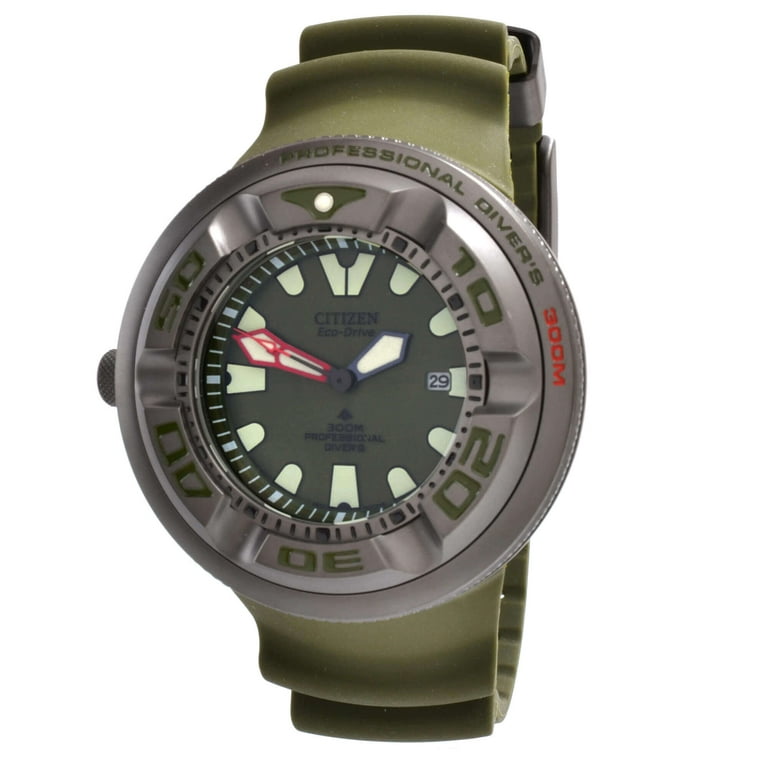 Citizen BJ8057-17X Men\'s Promaster Marine Olive Green Dial Watch