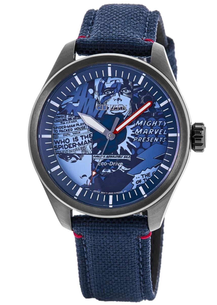 CITIZEN Blue Fabric Sport Watch