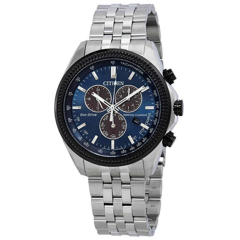 Citizen Brycen Perpetual Chronograph Blue Dial Men s Watch BL5568