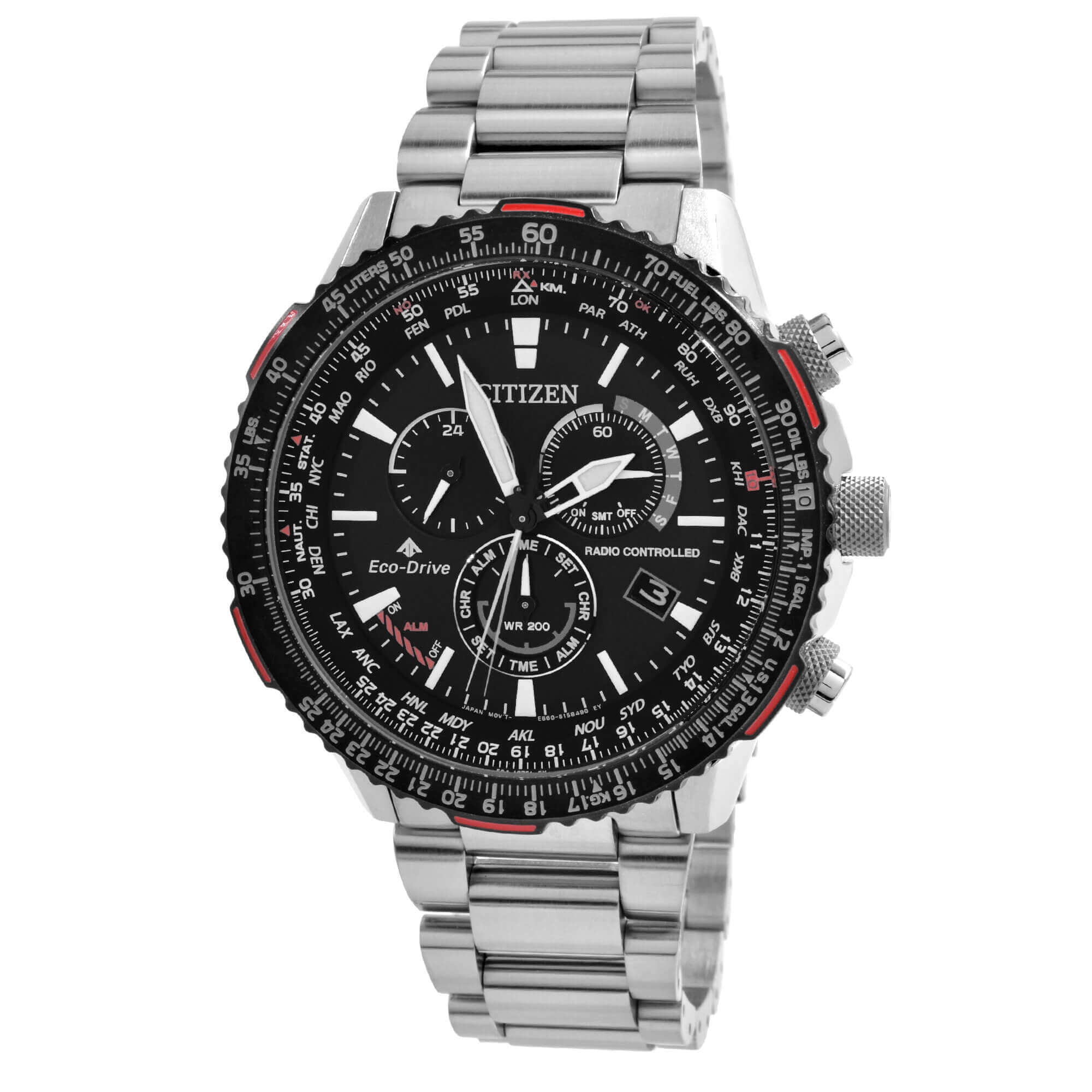 Citizen CB500157E Men's Promaster Black Dial Chronograph Watch