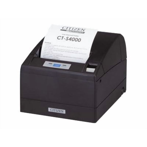 Citizen CT-S4000 Monochrome Thermal Receipt POS Printer (CT-S4000RSU-BK)